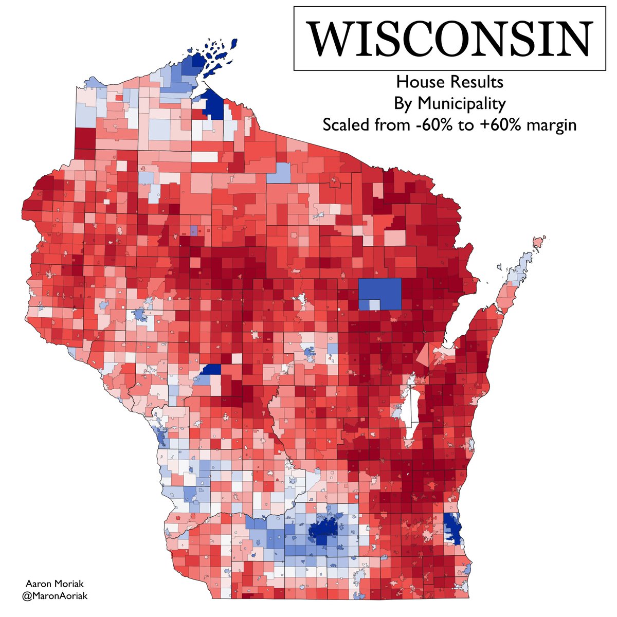 Next up is the House elections by municipality, where Ron Kind& #39;s down ballot strength is more apparent. He won Crawford and Vernon counties, which Biden could not win.