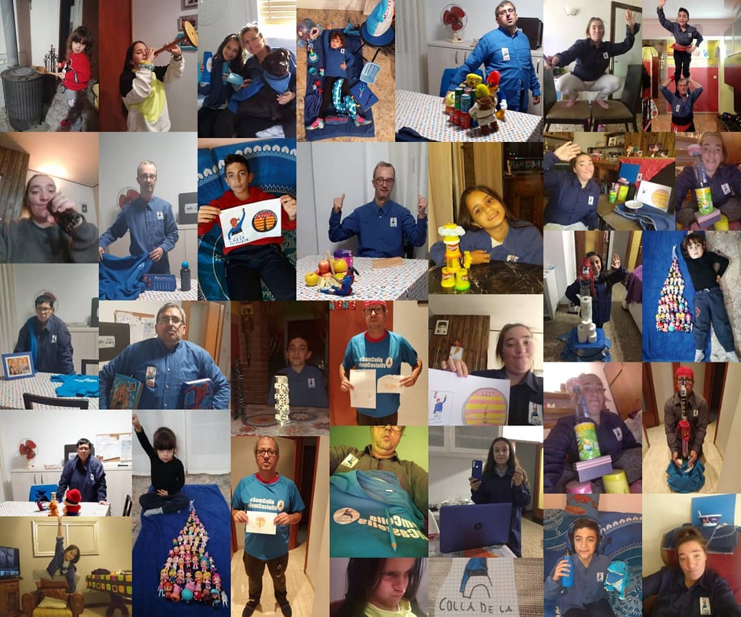 Collaillusio's tweet photo. III Diada de la @CCastelleraMAD Una jornada molt divertida i emotiva per a tots el participants.  Gràcies 😺 per la invitació i per la vostra amistat cap tots els nostres castellers de la il·lusió.Ahir també hi va haver una part de la Diada inclusiva.#DiadaCCM #Inclusio #persones https://t.co/ijCW4b5f8R