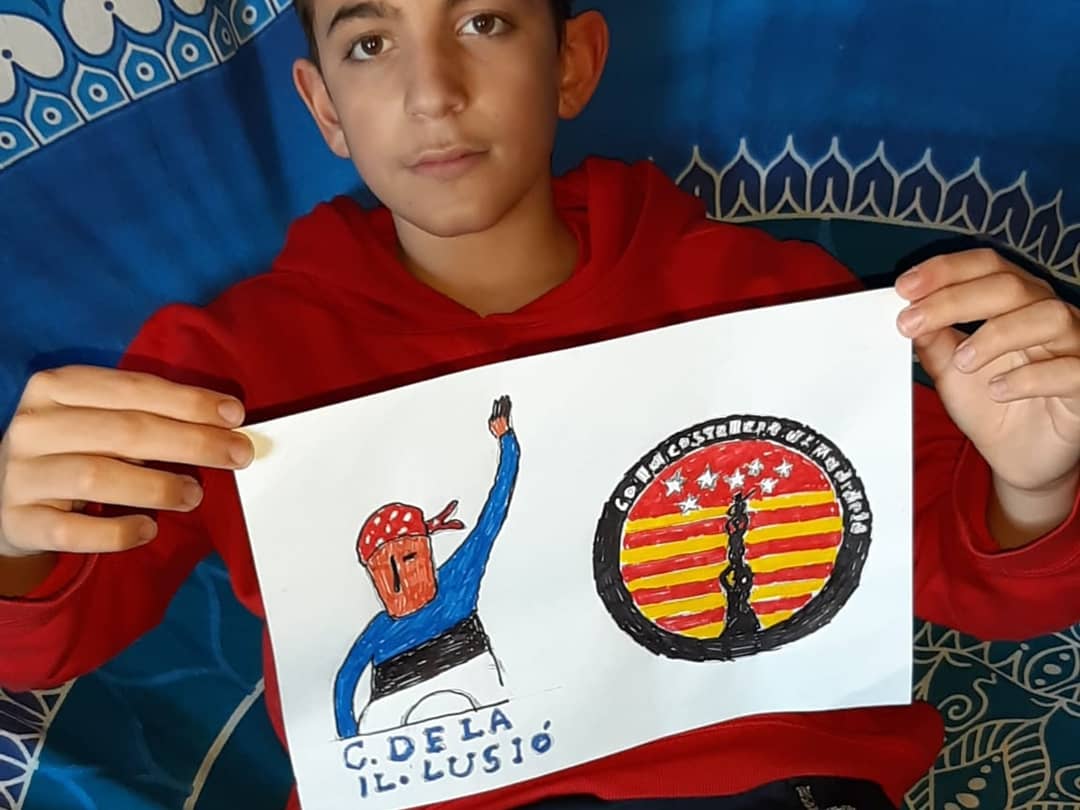 Collaillusio's tweet photo. III Diada de la @CCastelleraMAD Una jornada molt divertida i emotiva per a tots el participants.  Gràcies 😺 per la invitació i per la vostra amistat cap tots els nostres castellers de la il·lusió.Ahir també hi va haver una part de la Diada inclusiva.#DiadaCCM #Inclusio #persones https://t.co/ijCW4b5f8R