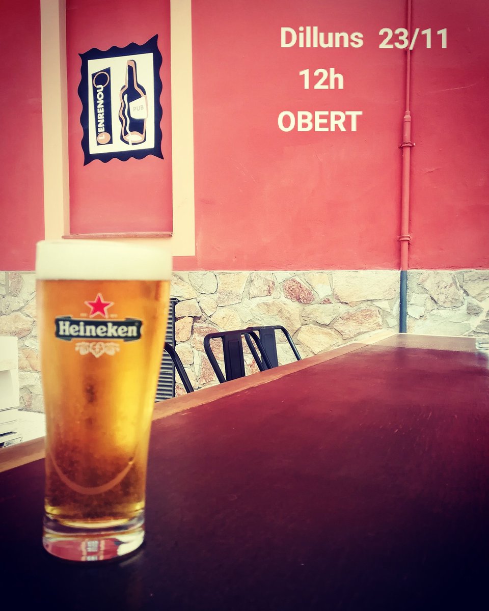 Dilluns!! TORNEM-HI DE 12H A 21:30. Amb totes les mesures sanitàries i amb moltes ganes de veure'ns les cares. #Redesconfinament #Tocdequeda #Tocalpub #Llagostera #plaçacampmany  #pubsince1978
