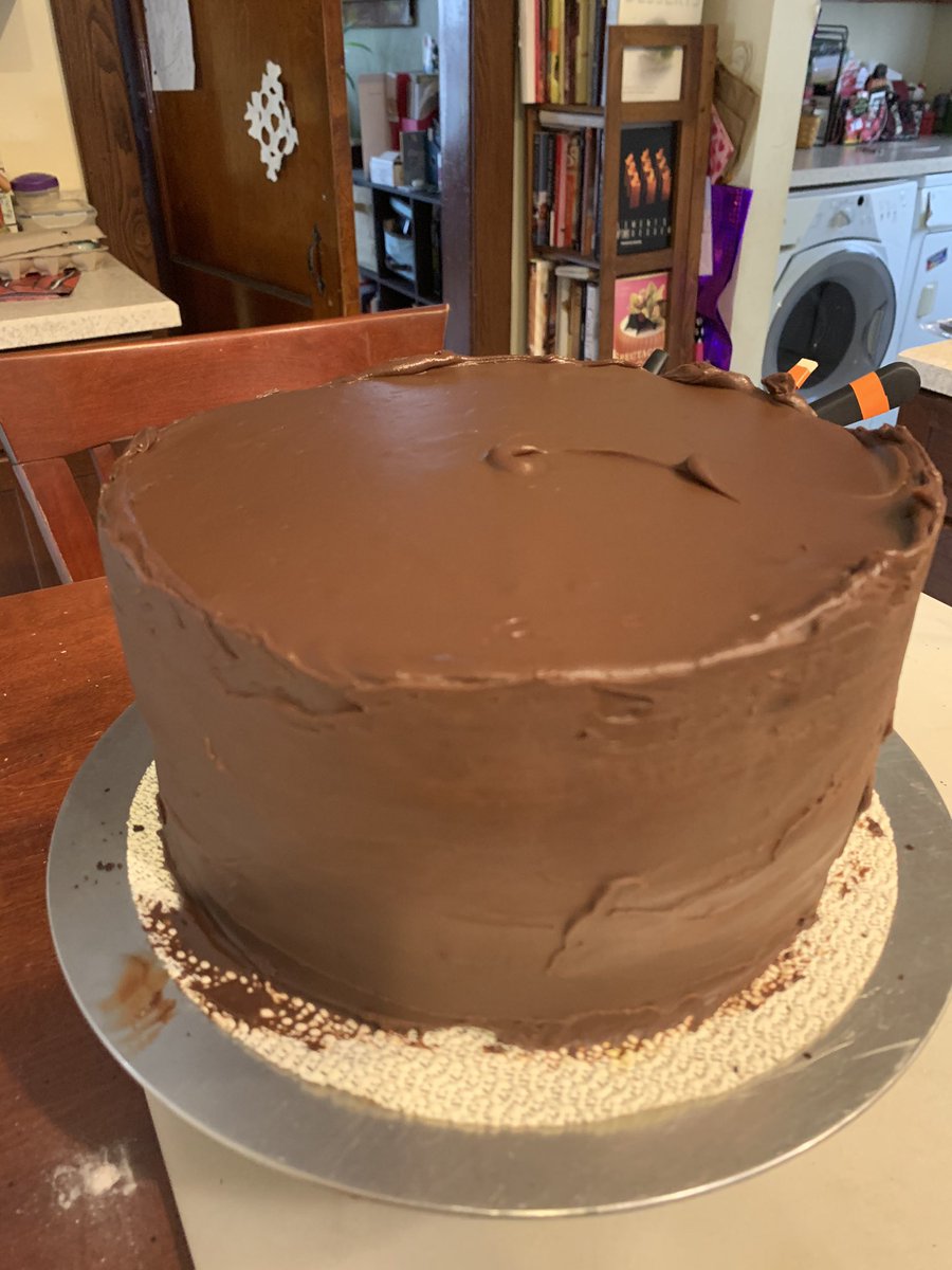 iwearthecrowns's tweet photo. OMG.
@SoNoBakingCo Chocolate ganache cake. #BakerEd #BakingIsMaking #CakeOfTheWeek #BakeTheBook https://t.co/329oZ99j7G