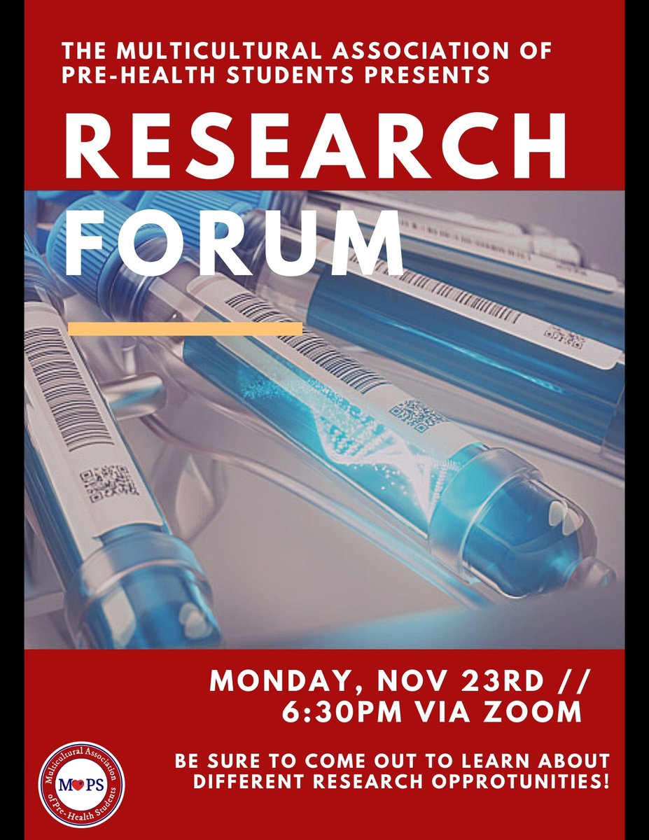UFMAPS's tweet photo. It's that time of the year again for our annual research forum! 💥 If you’re interested in research and want to see how you can find some, be sure to come our to our gbm THIS, Monday, November 23rd at 6:30PM for our Research Forum!! We can’t wait to see you all there! 😊 https://t.co/9qRFZbpVub