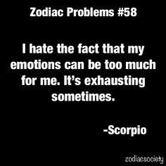 ScorpioSeason's tweet image. #ScorpioProblems