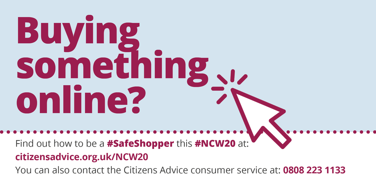 OldhamCouncil's tweet photo. This National Consumer Week, learn all about your consumer rights when using online marketplaces with this great video from @CTSI_UK https://t.co/rFLltNzQed #NCW20 #SafeShopper https://t.co/zUorpWwmGB