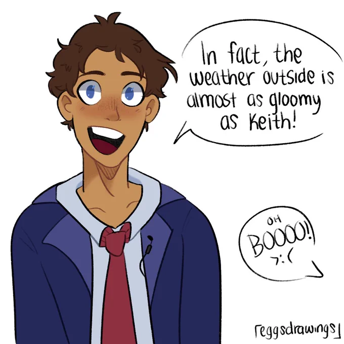 more news au! believe it or not, they're still oblivious even after this (1/2) #klance 