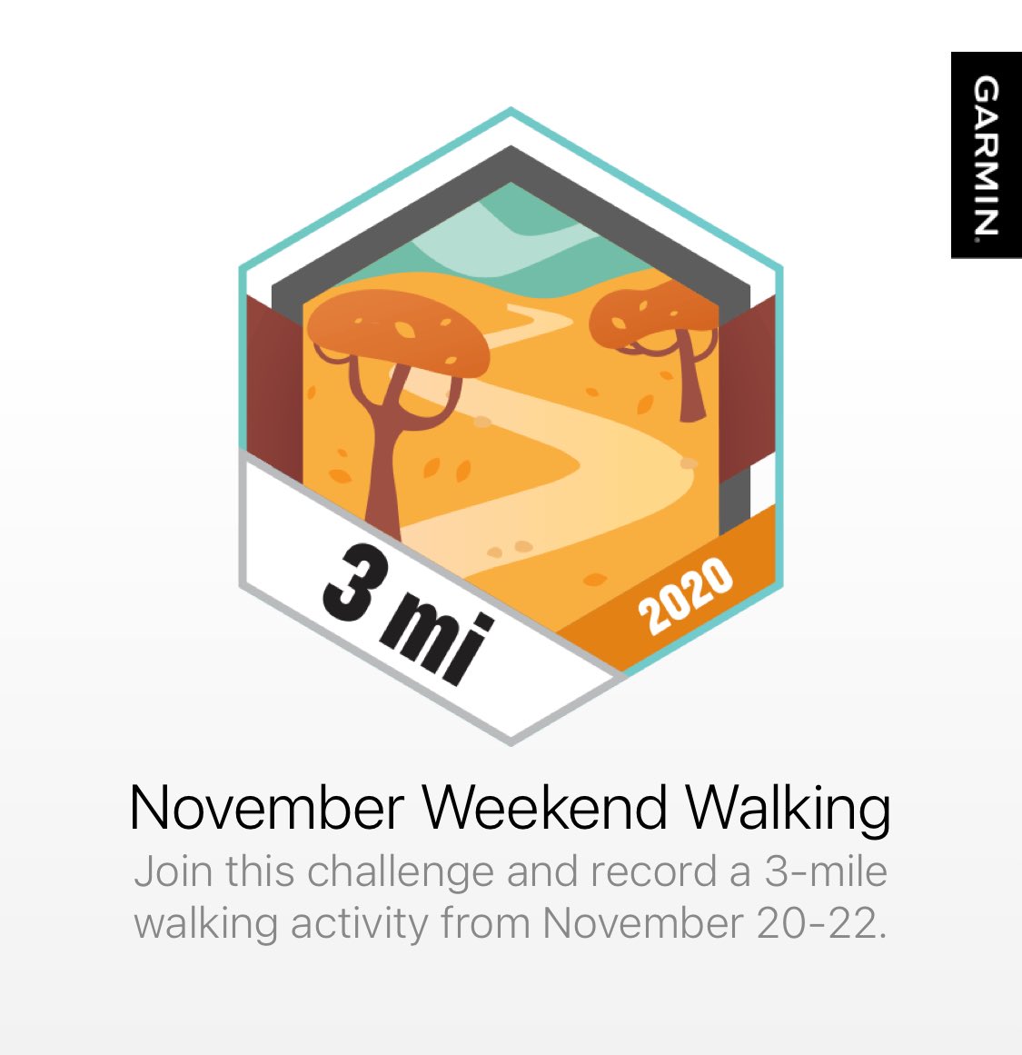 AmyKeating05's tweet photo. I earned a badge on Garmin Connect. #garmin #beatyesterday pushed through to get this (walking is STILL hard) #HalfMarathonTraining #corridorRunning https://t.co/Wte1VQq1CE