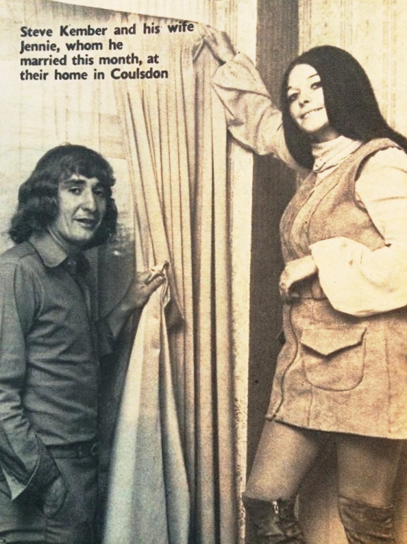 #131 - Steve Kember, and Jennie, at their home in Coulsdon (bonus boots)