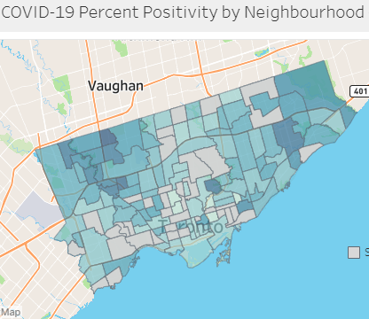 1/ Toronto is entering full lockdown.In this thread, I’ll show the absurdity of a citywide shutdown, simply using by-neighbourhood case/positivity data, w/ census data integration.Unmeasurable, unnecessary collateral harm is coming; please read/share.(get a cup of coffee)