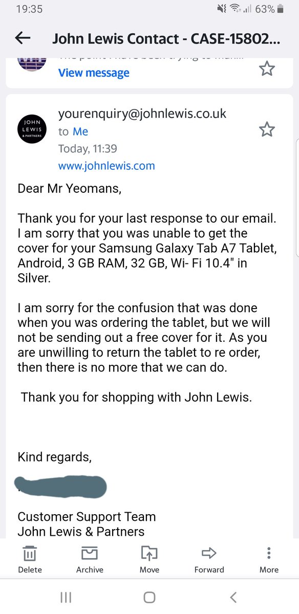 myeomans65's tweet photo. End of a long argument with @jlandpartners ... complete lack of customer focus and an appalling attitude as a follow on to a poor online customer journey.  What happened to you guys?? https://t.co/BmpeBVSjDl