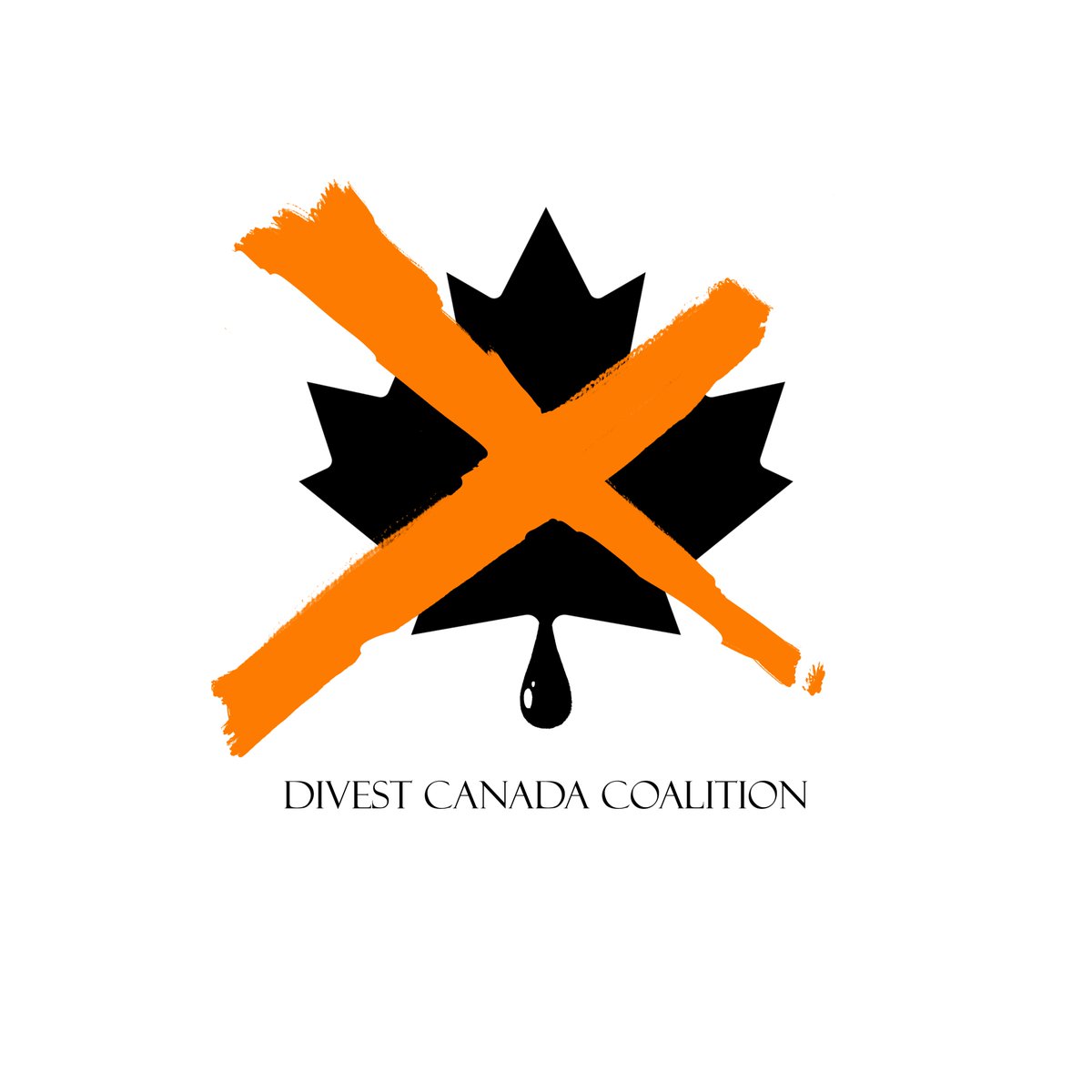 DivestCanada's tweet photo. We officially have a logo‼️
.
After lots of debate and discussion, we have finally landed on a logo for our coalition! Thank you so much to the amazing @Craig for all the hard work you put into this awesome logo! 
.
.
.
.
.
.
.
#DivestCanada #DivestCanadaCoalition https://t.co/TEgrhVs6EX