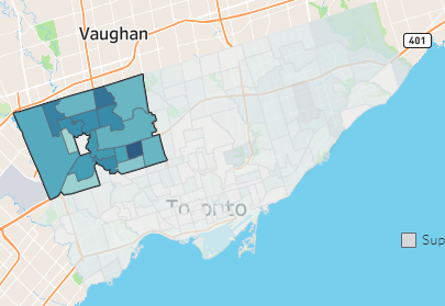 12/ But there are real problems in other areas.18 neighbourhoods in Northwest Toronto are having a difficult time. Their collective % positivity is ~11%, and still rising. NWTO is 13% of the pop., but 27% of recent cases.*NOTE* despite the Oct 10th restrictions.
