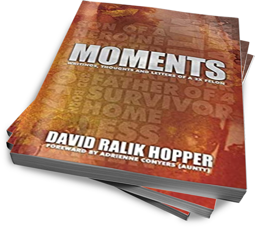 DABOOKKING's tweet photo. MOMENTS.: Writings, Thoughts and Letters of A 2x Felon 
by David Hopper  https://t.co/lLeuwpN1gO

5 Star Book Review
MOMENTS takes you on journey through the depths of hell &amp; gives you an in depth look at the trials and tribulations of Black men in America. https://t.co/84O9aH0ivN