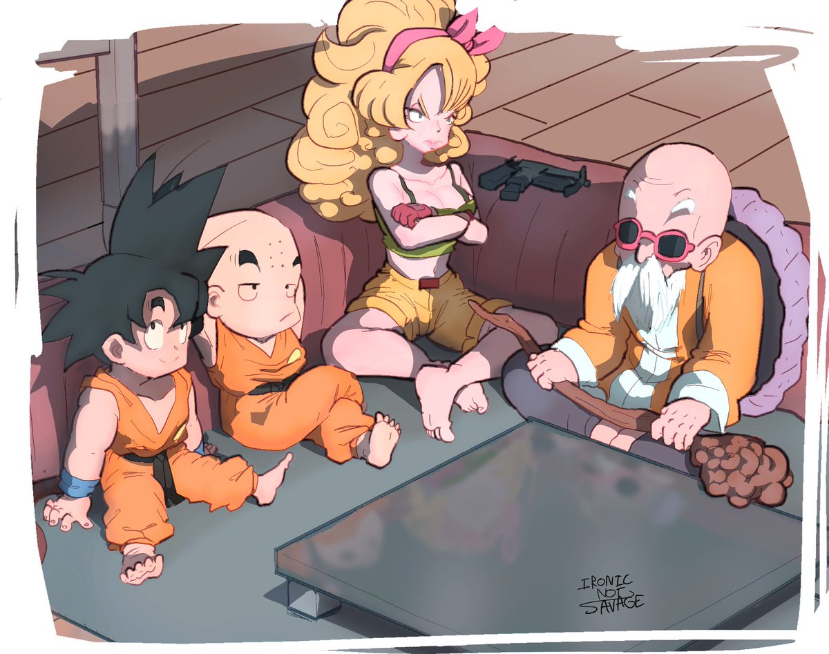 IronicArchieve's tweet photo. im done!
#DragonBall #dbzfanart #goku #launch #masteroshi #krillin https://t.co/hCgcYzMdgx