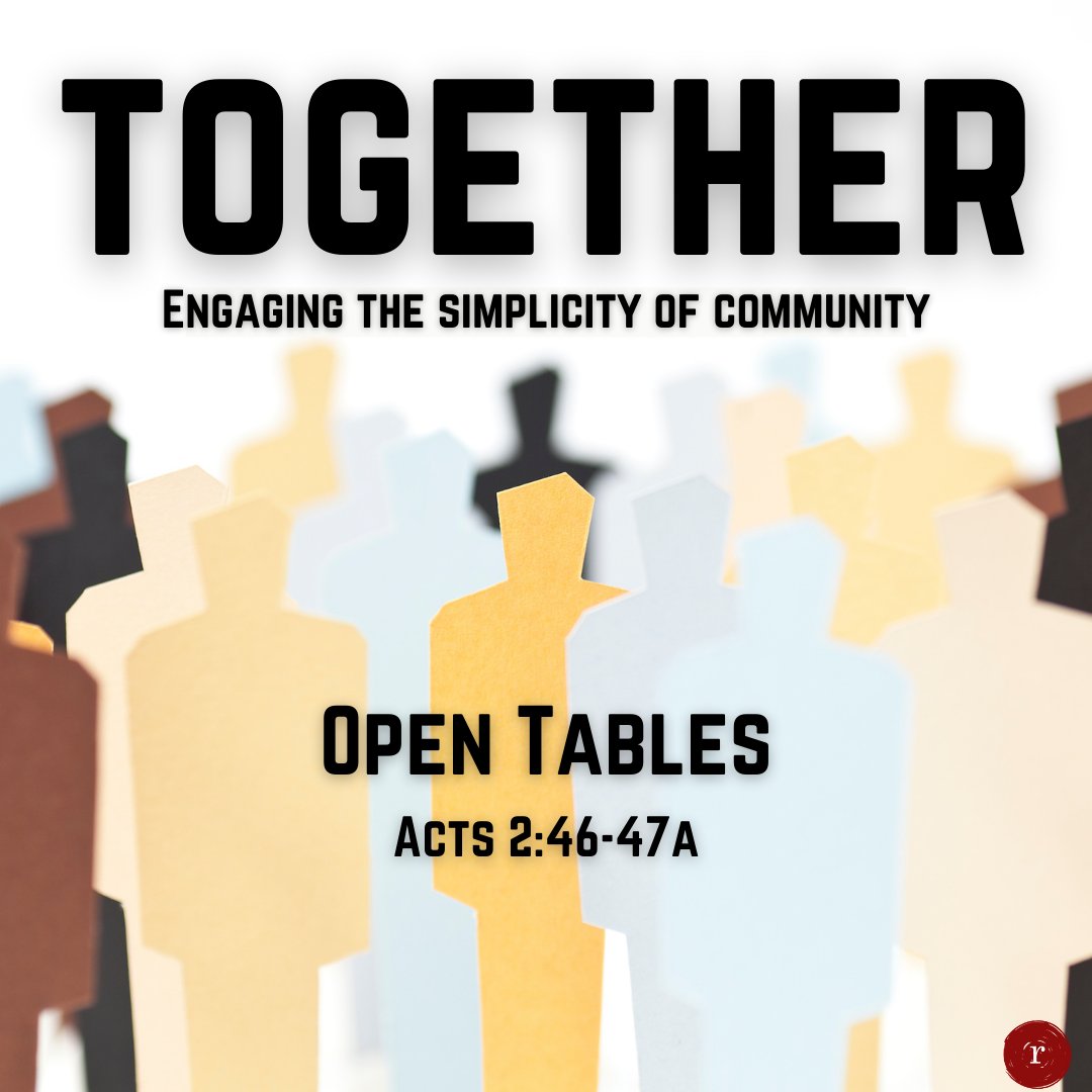 therivercma's tweet photo. Devotion as a community practice requires open eyes, open hands, and open tables. Join us for our final week in the series “Together” as Pastor Tim describes the invitational heart of community.
//
#therivercma #pearlriverny #rocklandcounty #bergencounty #together #opentables https://t.co/hmOmsCxFKm