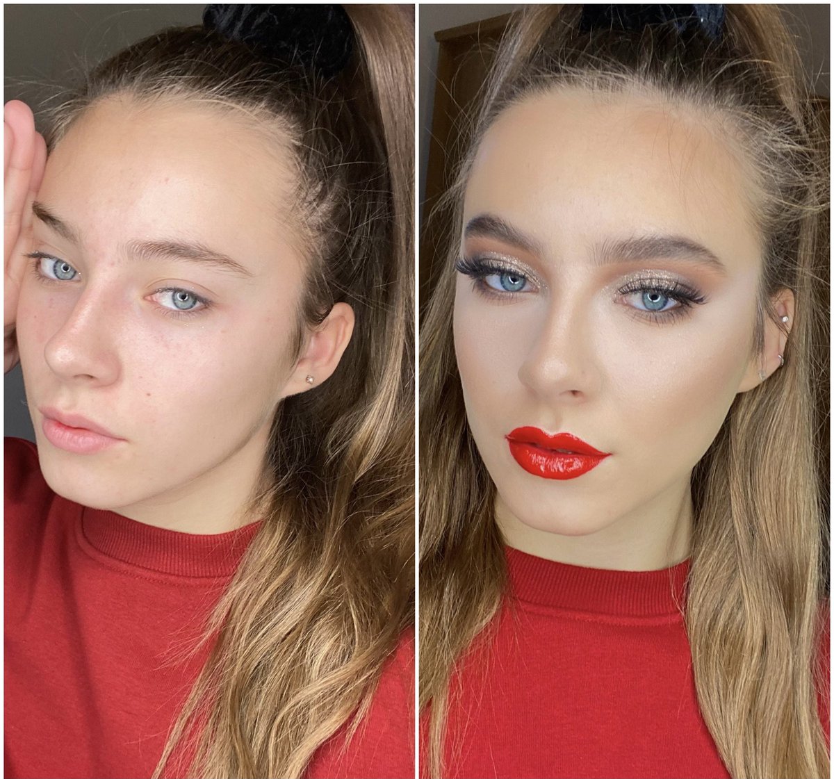 It’s the most wonderful time of the year⛄️🎅🏻 #makeup #christmas #mua