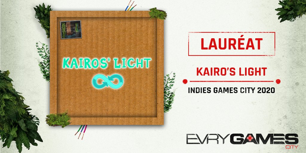EvryGamesCity's tweet photo. #EGC4 - #IndiesGamesCity
On vous présente tout de suite @KairosLight, un point'n'clic dans lequel vous incarnez Edmond, un type qui a raté
sa vie mais qui se voit offrir une seconde chance par Kairos, le Dieu du « bon acte au bon moment ».
Venez voir 👉 https://t.co/67XGEfitLZ https://t.co/w23PSdZk5s