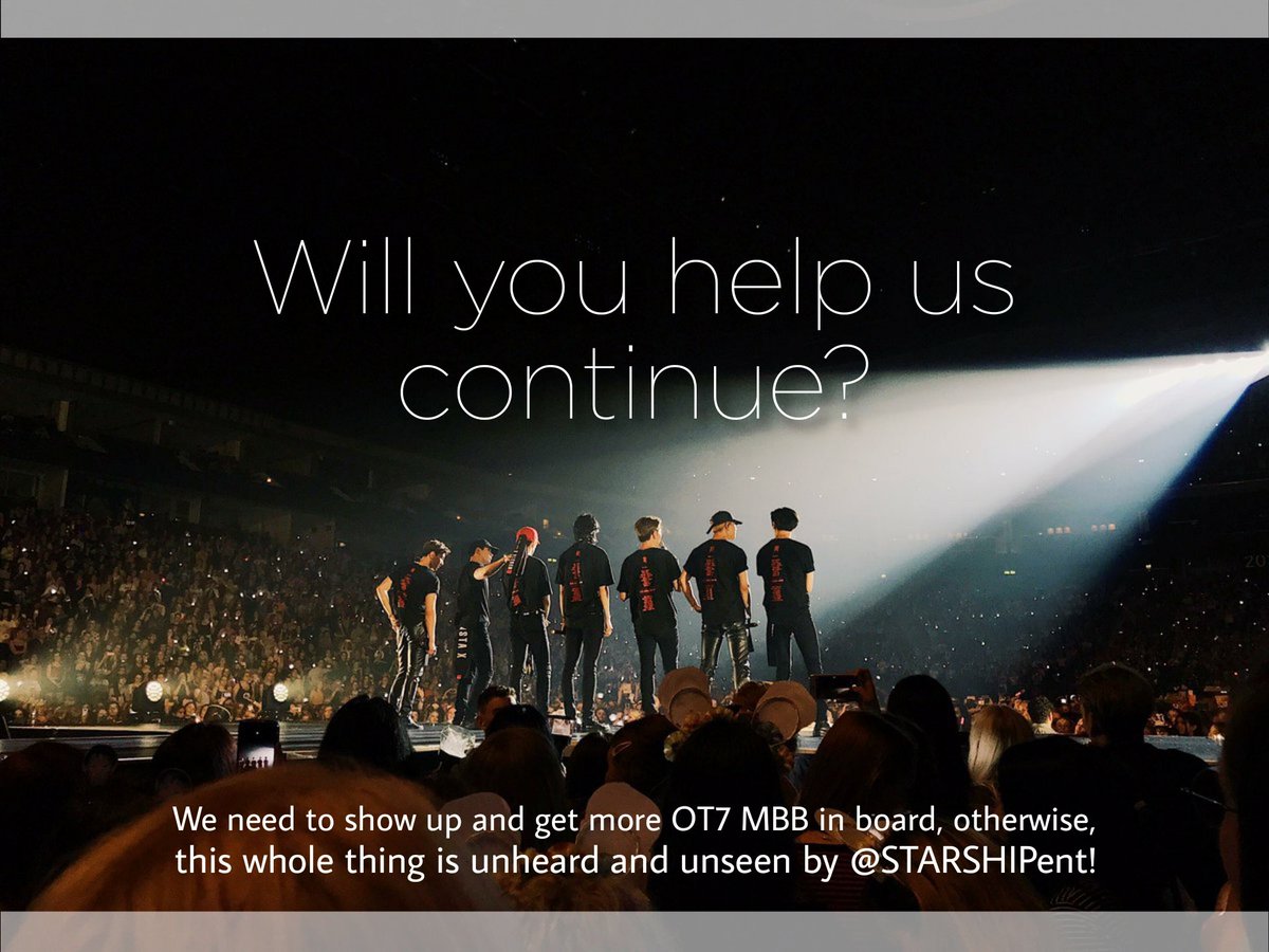 PhoenixBebe445's tweet photo. MBBWN! PLEASE SPREAD THE WORD!

We want to discuss something with you.
It's about our future plans, but that will depend on you OT7 MBB. 

We want u to read this doc (it's long, but please read it all) and will get your feedback after some time.

📎 Link: https://t.co/a3r9GSbhc5 https://t.co/zacAzK4ZSO