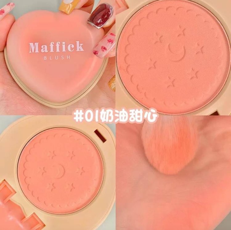 merrychucream's tweet photo. น่ารักมากแพ้แพคเกจมาก Maffick Love Cookie Blush 6g. 💕💕 บลีชคุกกี้ สีน่ารักมากค่ะ ฮือ ออกตุ่นๆ ติดทนมี 3 สี แพคเกจคือชนะเลิศ เป็นแบรนด์จีนราคาน่ารักมาก 85฿ 3 อัน 250฿ ถ้าสนเดี๋ยวมาเปิดพรีคับ 😍 #พรีออเดอร์จีน #ถูกบอกต่อ #ชี้เป้าโปรถูก #คสอเกาหลี #Howtoperfect #ส่งต่อคสอ #Maffick https://t.co/rymkWOBo2E