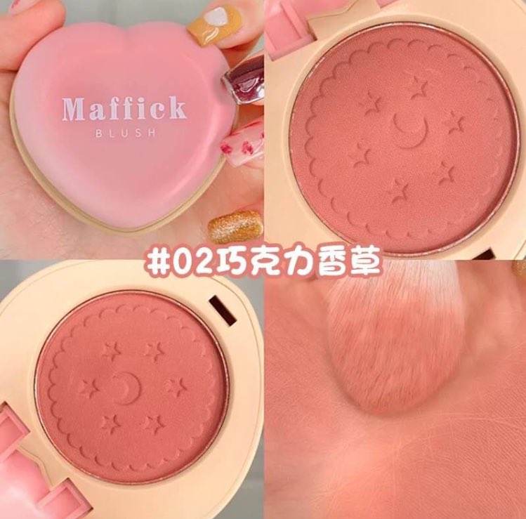 merrychucream's tweet photo. น่ารักมากแพ้แพคเกจมาก Maffick Love Cookie Blush 6g. 💕💕 บลีชคุกกี้ สีน่ารักมากค่ะ ฮือ ออกตุ่นๆ ติดทนมี 3 สี แพคเกจคือชนะเลิศ เป็นแบรนด์จีนราคาน่ารักมาก 85฿ 3 อัน 250฿ ถ้าสนเดี๋ยวมาเปิดพรีคับ 😍 #พรีออเดอร์จีน #ถูกบอกต่อ #ชี้เป้าโปรถูก #คสอเกาหลี #Howtoperfect #ส่งต่อคสอ #Maffick https://t.co/rymkWOBo2E