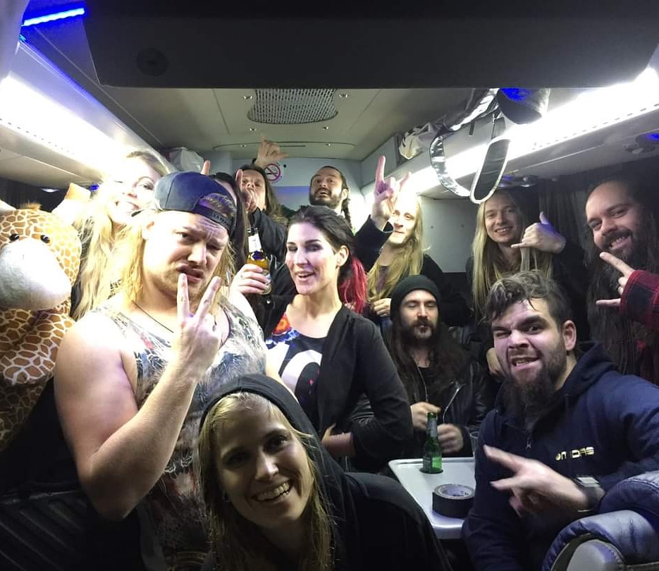 End of tour photo from my first European expedition. Hope everyone is safe and doing well. <a href="/delainofficial/">saved for later</a> @evergreyofficial <a href="/KATLofficial/">Kobra and the Lotus</a>