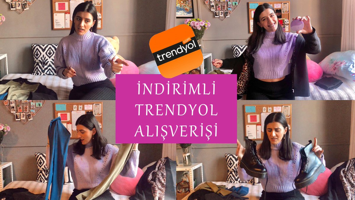 İNDİRİMLİ TRENDYOL ALIŞVERİŞİM | SÜPER İNDİRİM GÜNLERİ | UYGUN FİYATLI A... youtu.be/rDS7cJeqVYk <a href="/YouTube/">YouTube</a> aracılığıyla