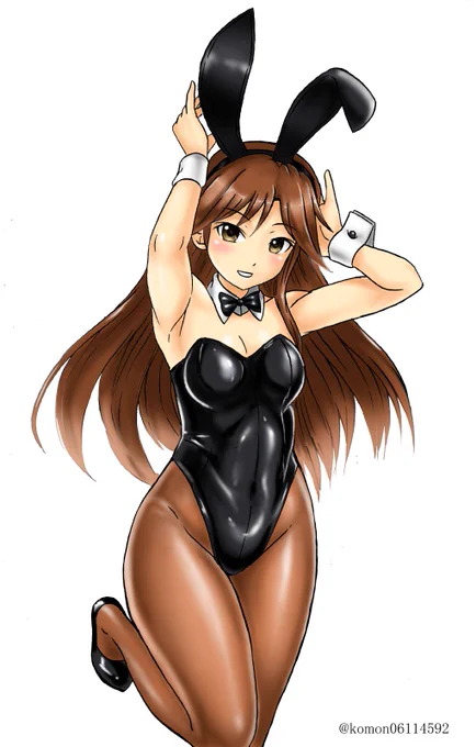 前回の荒潮バニーが好評?だったので今回もバニーで描いてみました
#艦これ版深夜の真剣お絵描き60分一本勝負
#艦これ版真剣お絵描き60分一本勝負_20201122
#荒潮 