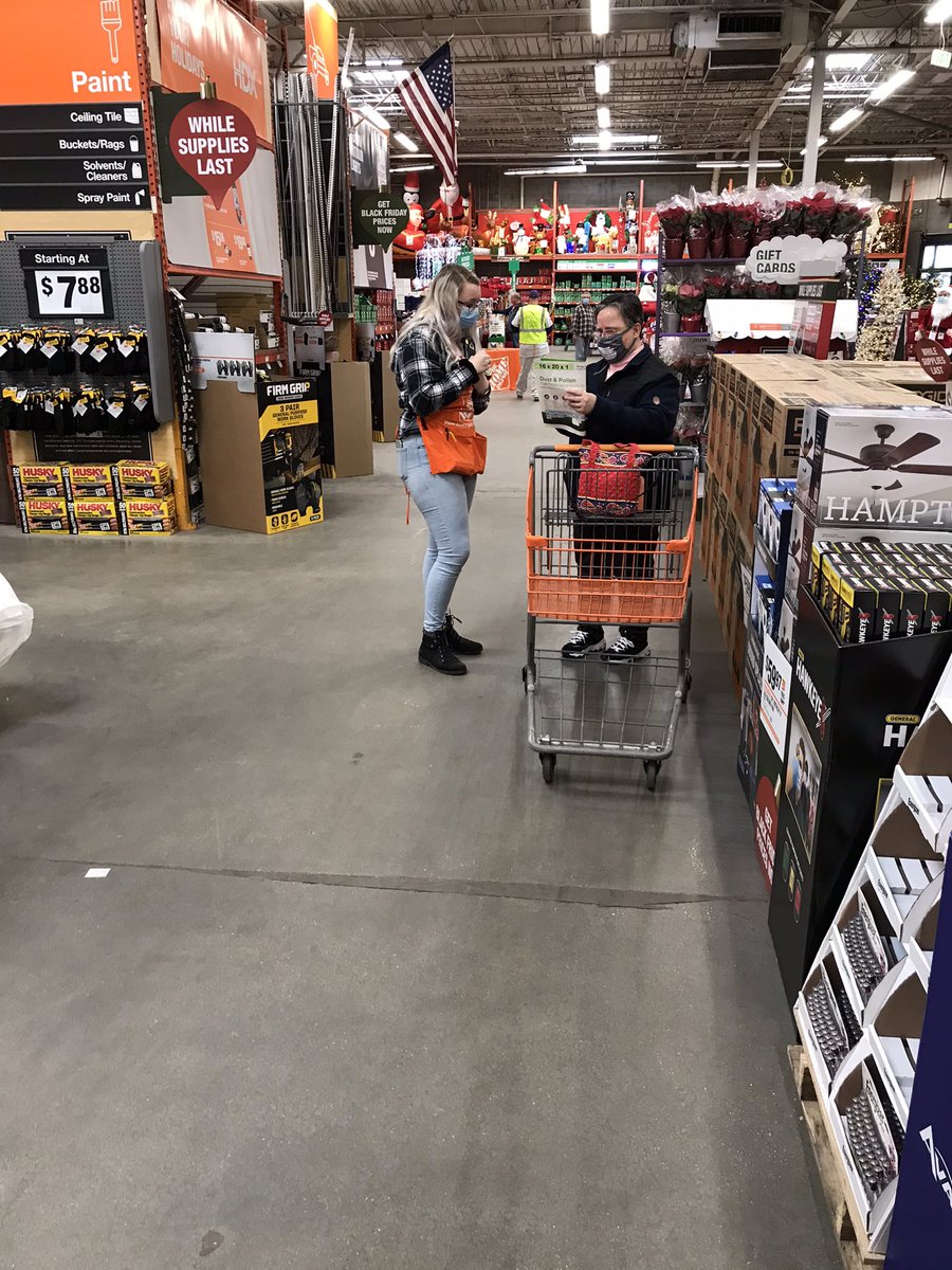 With the cold weather months upon us, now is the time to get your HVAC system tune-up. Sammi our head cashier jumped right in to talk to a customer about the tune-up! <a href="/BrianConwayTHD/">Brian Conway</a> <a href="/Gina_Windsor/">Gina Windsor</a>