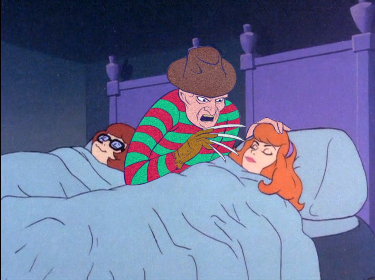 RealMMyers78's tweet image. Horror Icons invade Scooby-Doo.