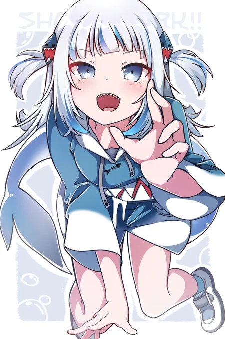 サメでーす!?
#gawrt 