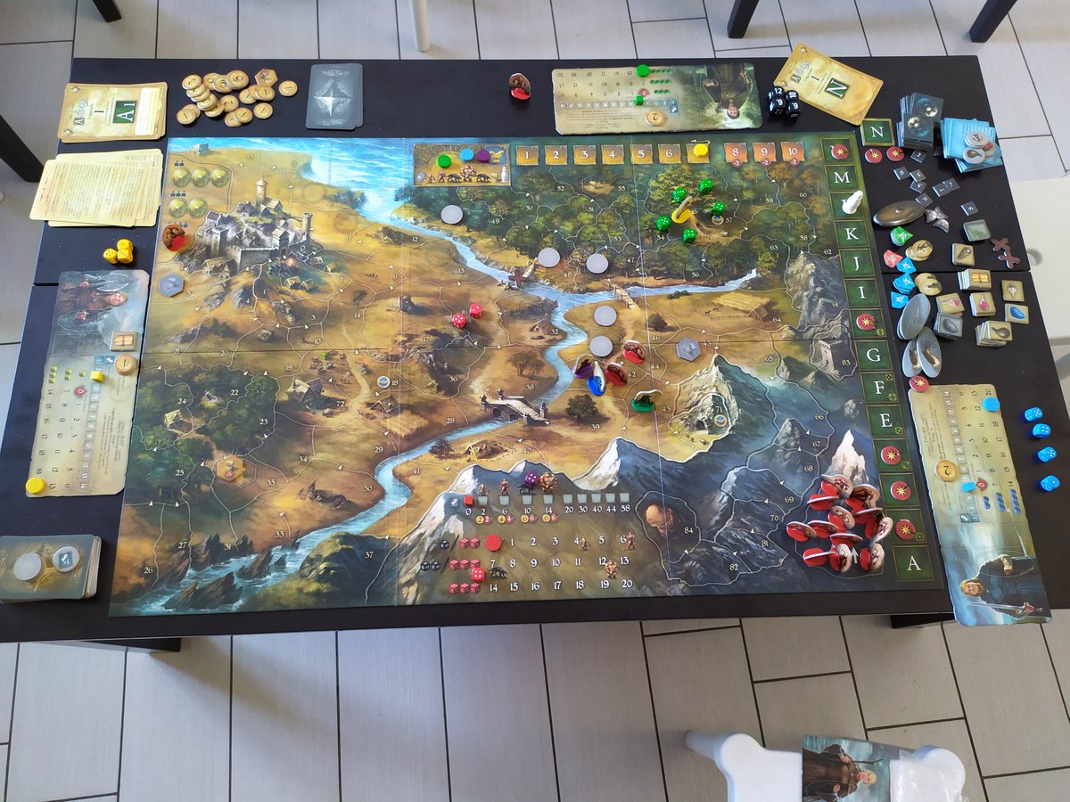 DarioFaggioli's tweet photo. GDR-Sunday! Had lots of fun killing monsters and keeping the castle safe... At least for now!
#GDR #LegendsOfAndor https://t.co/T6oOxqkQSK