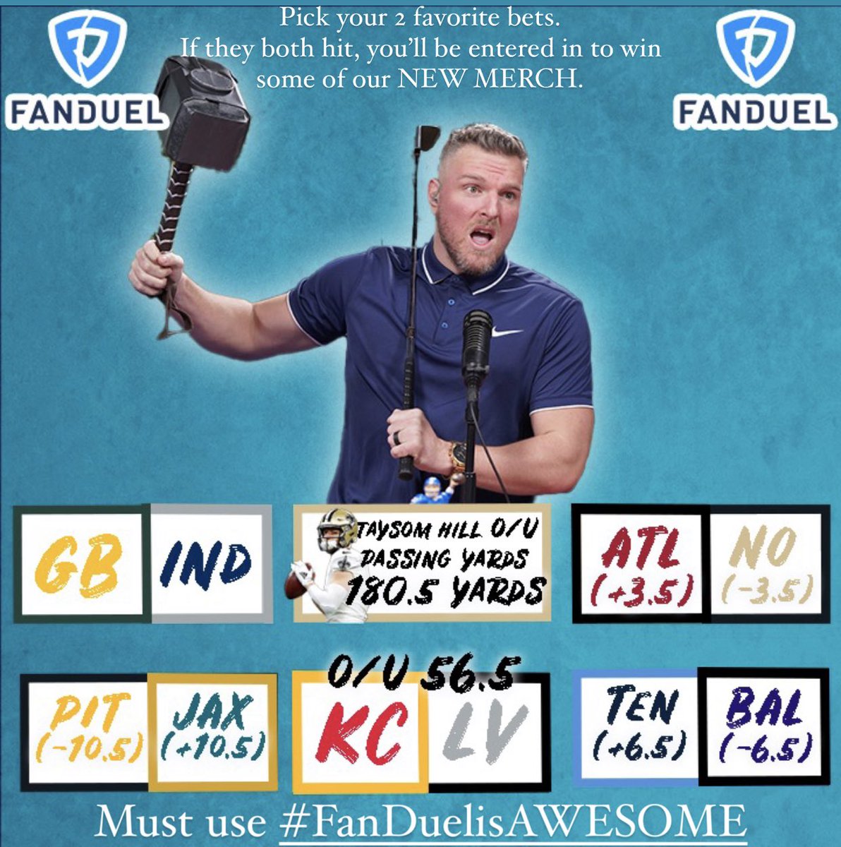 Pat McAfee tweet media