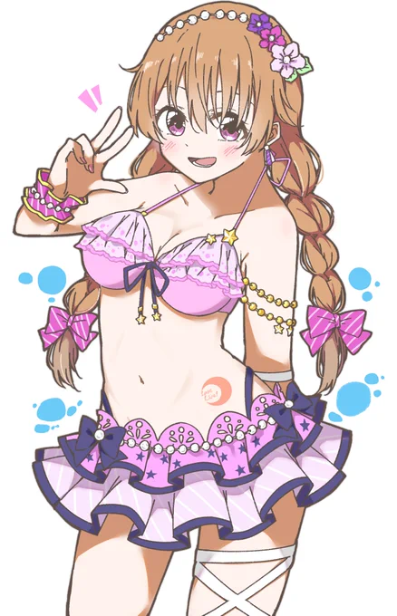 ?水着彼方ちゃんだよ～? #虹ヶ咲 