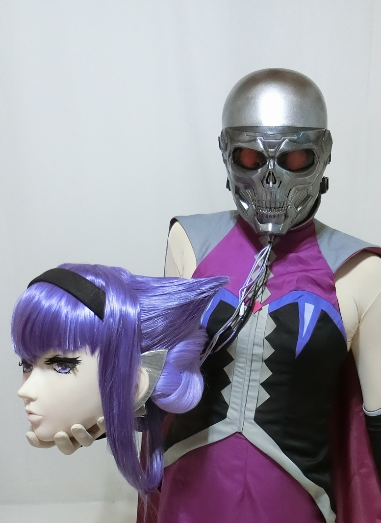 Kigurumi Erika ꈍᴗꈍ Hugっとプリキュア から クライアス社 のアンドロイド Rur 9500 ルールー 着ぐるみと中身 マスクオフ ルールー これ 内緒ですよ アンドロイドだからターミネーターっぽく 一応 コードで繋がっ