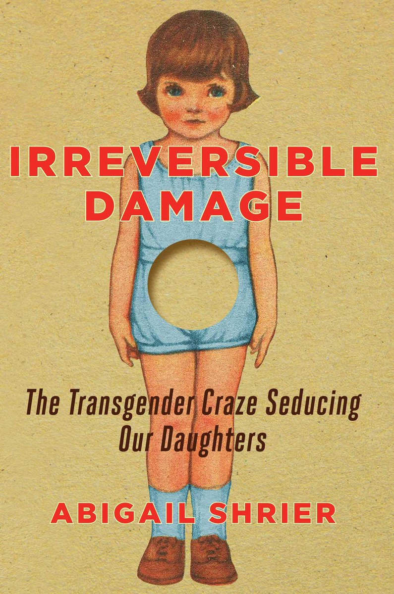 84.Maryam Monsef  @MaryamMonsef, perhaps you’re familiar with this book.It’s made some waves, and the ‘activists’ pushing Bill C-6 HATE it because it speaks observable truths.It is compassionate. And it examines the clinical phenomenon mainly affecting adolescent females.