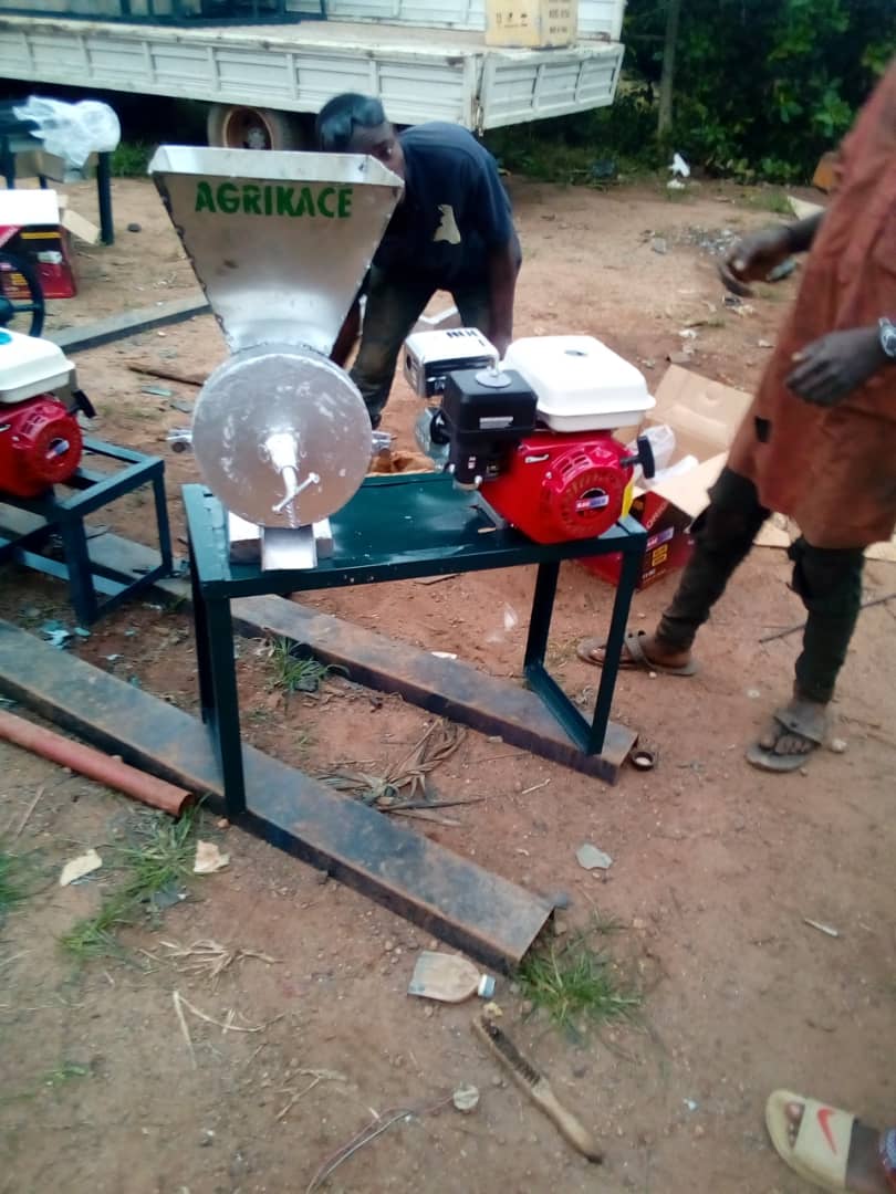 AgrikAce's tweet photo. Complete set of garri processing machines before delivery! 

For your affordable deals on Garri and other Agro processing machines reach out to us today. 

Hotline: +2348075635033.
#agrikace #agriculture #garri #fabrication https://t.co/neyEFl2X3T