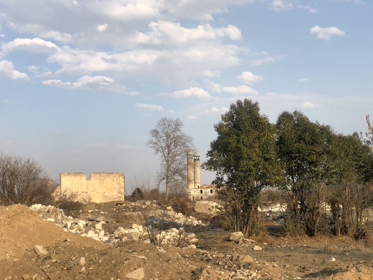 vera_mironov's tweet photo. (3) on some houses in #Agdan #NagornoKarabakh one could still see evidences of previous life https://t.co/XYTuNIQji4