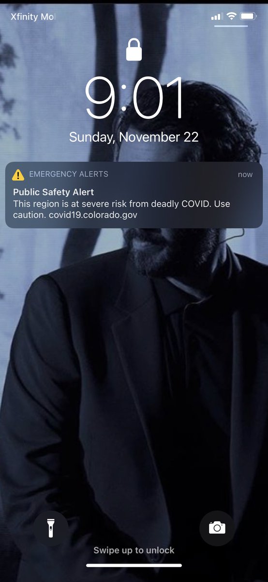 Hey Colorado peeps, anyone’s else just get this alert. #COVID19colorado #COVID