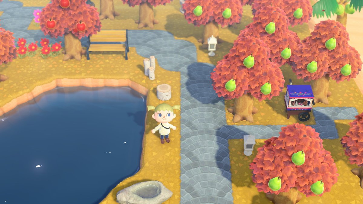 RoseBayPics's tweet photo. Orchard in the fall <3 #ACNH https://t.co/DRpuhsbY4R