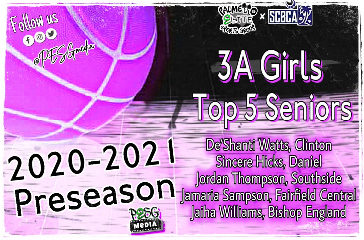 <a href="/SCBCA/">South Carolina Basketball Coaches Association</a> Preseason awards have been released‼️ Congrats to all schools and athletes recognized‼️
#SCTop5Seniors3A 
<a href="/Daniel_brooks23/">Daniel Brooks</a> <a href="/AdamComer7/">Adam Comer</a> <a href="/Banks__Atkins/">Banks Atkins</a> <a href="/Aubrey_Kendrell/">Aubrey Richardson</a> <a href="/Dreveonscott1/">DreScott13</a> <a href="/DeshantiWatts/">Deshanti Watts</a> <a href="/HicksSincere/">Sincere Hicks</a> <a href="/JaihaWilliams/">Jijibinks.0</a> @BC_BearcatBball