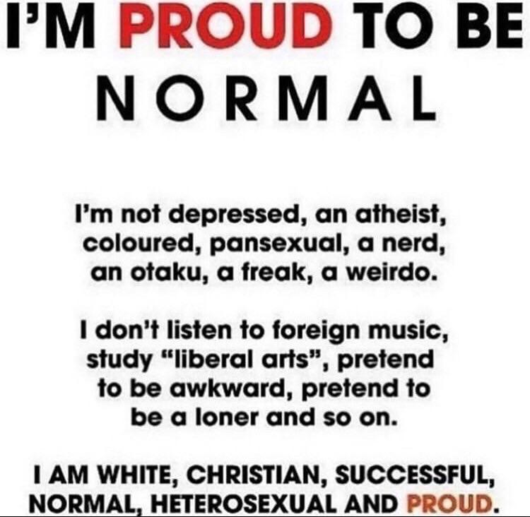 flagnatic's tweet photo. rt for #normalpride π€π€
/s https://t.co/qvIjFxlk4t