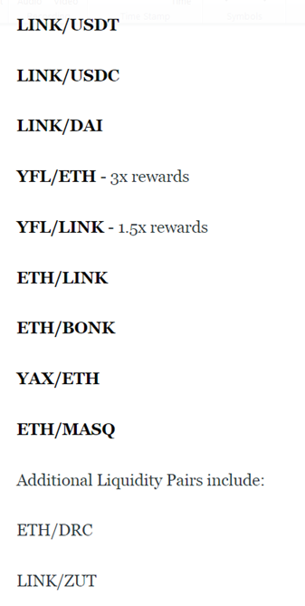 “But I don’t know how to do math”…The last couple days alone  $YFL has been averaging in $2M in trading volume. A host of trading pairs will be launched at release including  $LINK,  $BONK,  $YAX,  $MASQ  $DRC,  $ZUT,  $GSWAP, …could think amount to 5, 10, 20M…