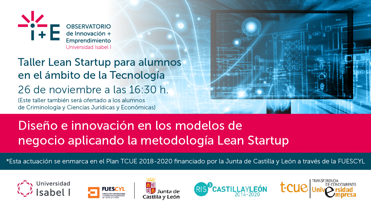ui1Universidad's tweet photo. Taller Lean StartUp para alumnos de nuestra Facultad de Ciencias y Tecnología (también de la Facultad de Criminología y de Ciencias Jurídicas y Económicas).
📅26 de noviembre
⏰16:30
📍Online
⚠PLAZAS LIMITADAS
📝Inscríbete: https://t.co/4Yrpnko35J
@Fuescyl @InvestigaUi1 https://t.co/4Alfjz4wB3