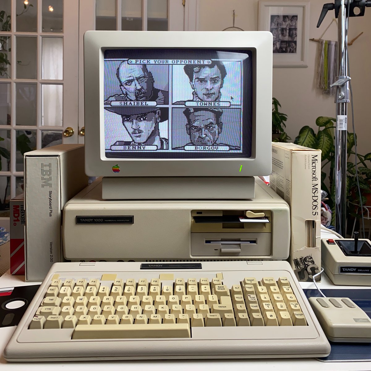 If  #TheQueensGambit was MS DOS chess game in 80s. These are the artwork, in composite monitor- with color & monochrome mode |  #pixelart  @netflix