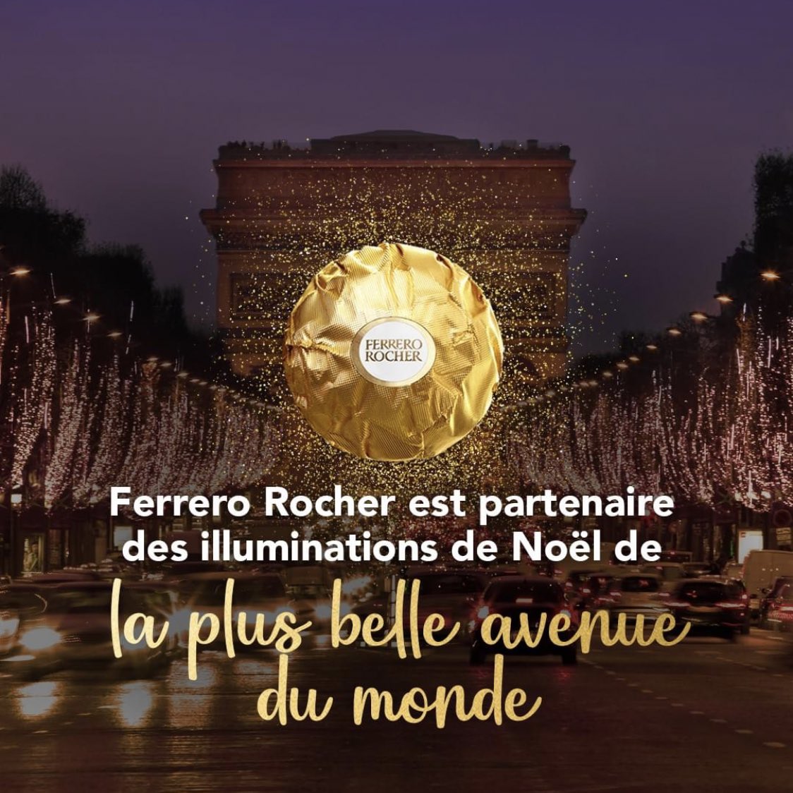FerreroFr's tweet photo. Parce que la singularité du contexte ne doit pas altérer la magie des fêtes : très heureux d'être de nouveau aux côtés du comité de l’@AvChampsElysees pour ✨ la + belle avenue du monde avec #FerreroRocher
RDV à 18h30 pour le coup d’envoi
#illuminations2020 #NoelEnsembleAutrement https://t.co/qFhQw9hBJd