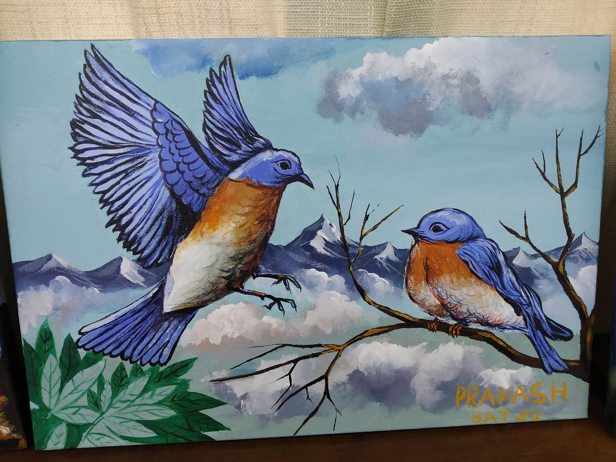 Photograpgy2's tweet photo. #artwork #Dharahara #birds #Nepal https://t.co/1y6aUVsQaC