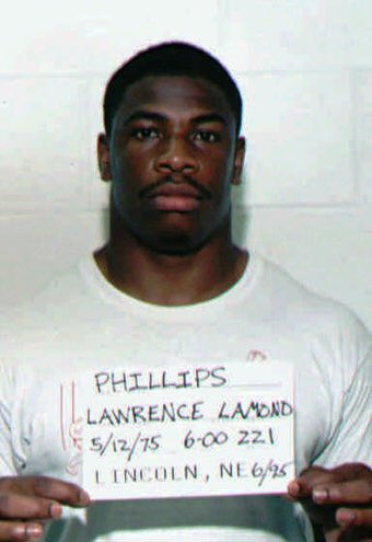 Contrast this with Scott Frost, who hid in a closet while his girlfriend was dragged down the stairs by Lawrence Phillips in 1995.