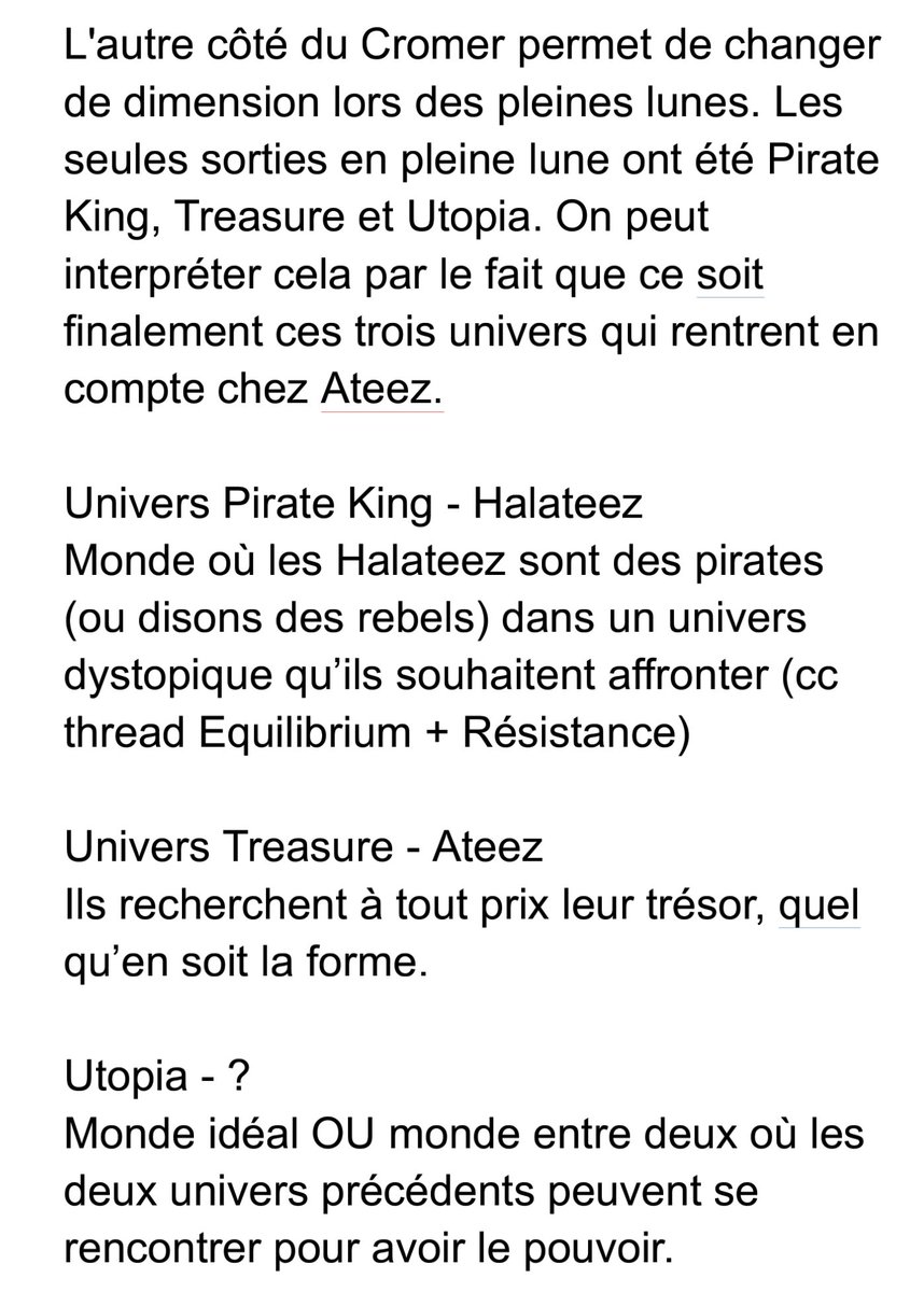 "Lorsque la pleine lune est à son apogée, la dimension peut changer"