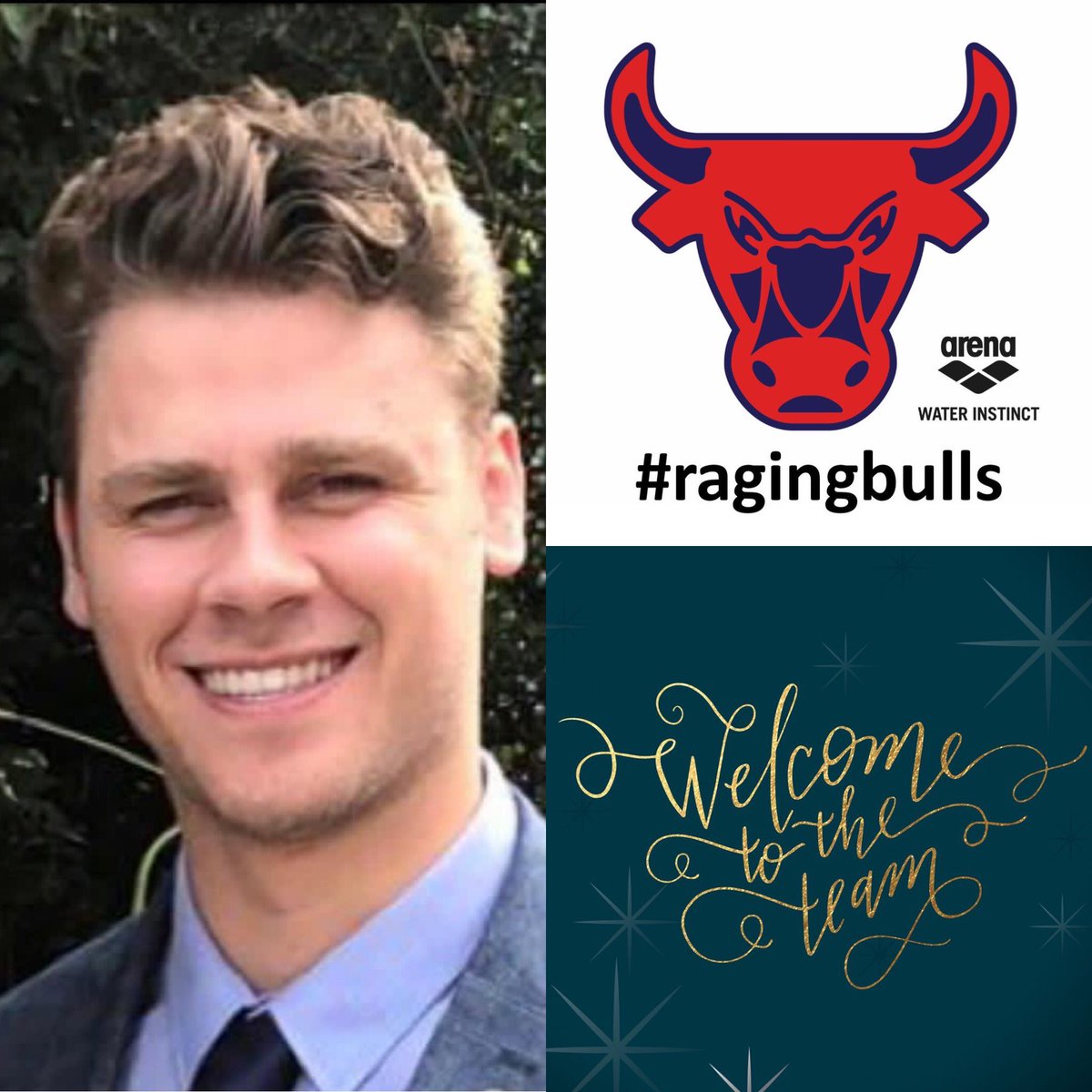 We welcome our new Head of Age Group Coach Mikey Hire <a href="/mikeyhire47/">Mikey</a> to the #teamarenauk #ragingbulls Coaching Team #swimming #swim #swimmingcoach #swimcoach #oxfordshire #Oxford