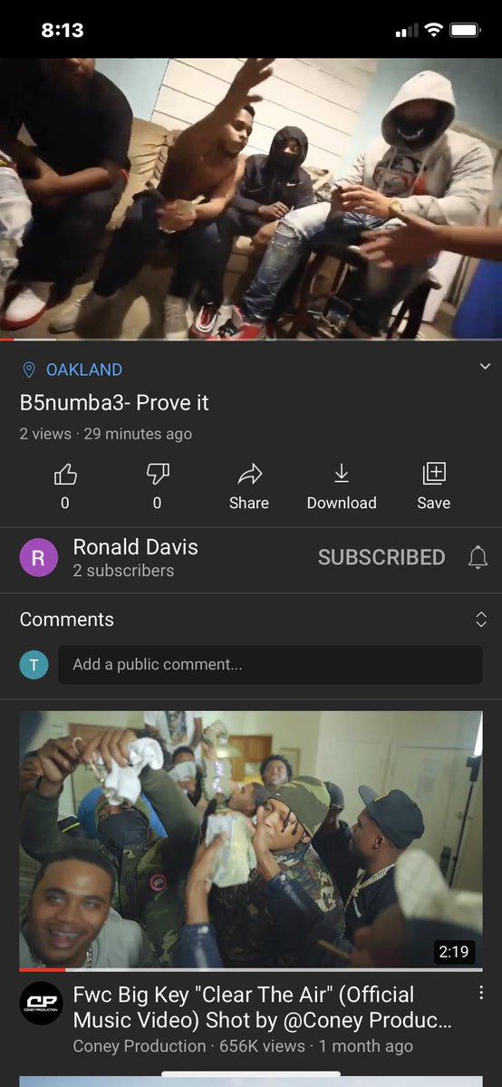 2Lnumba3's tweet photo. Video out NOWWW #b5numba3 #2Lnumba3 #YouTube #NewMusic #newMusicVideo  #Northerencali #southernCali #drill #Oakland #Download #LinkInBio https://t.co/FIHASoQWh7