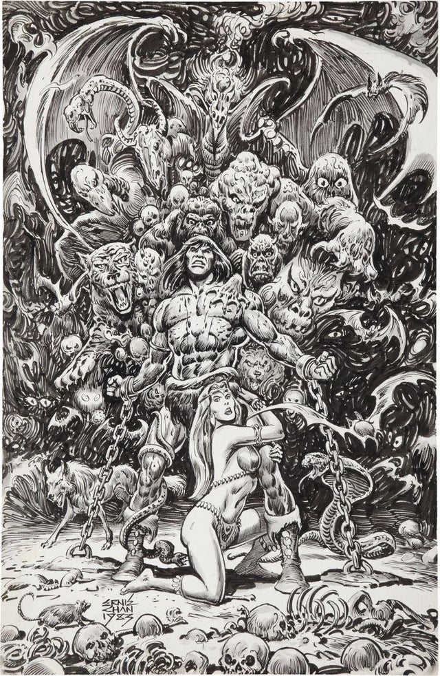 Conan by Ernie Chan 